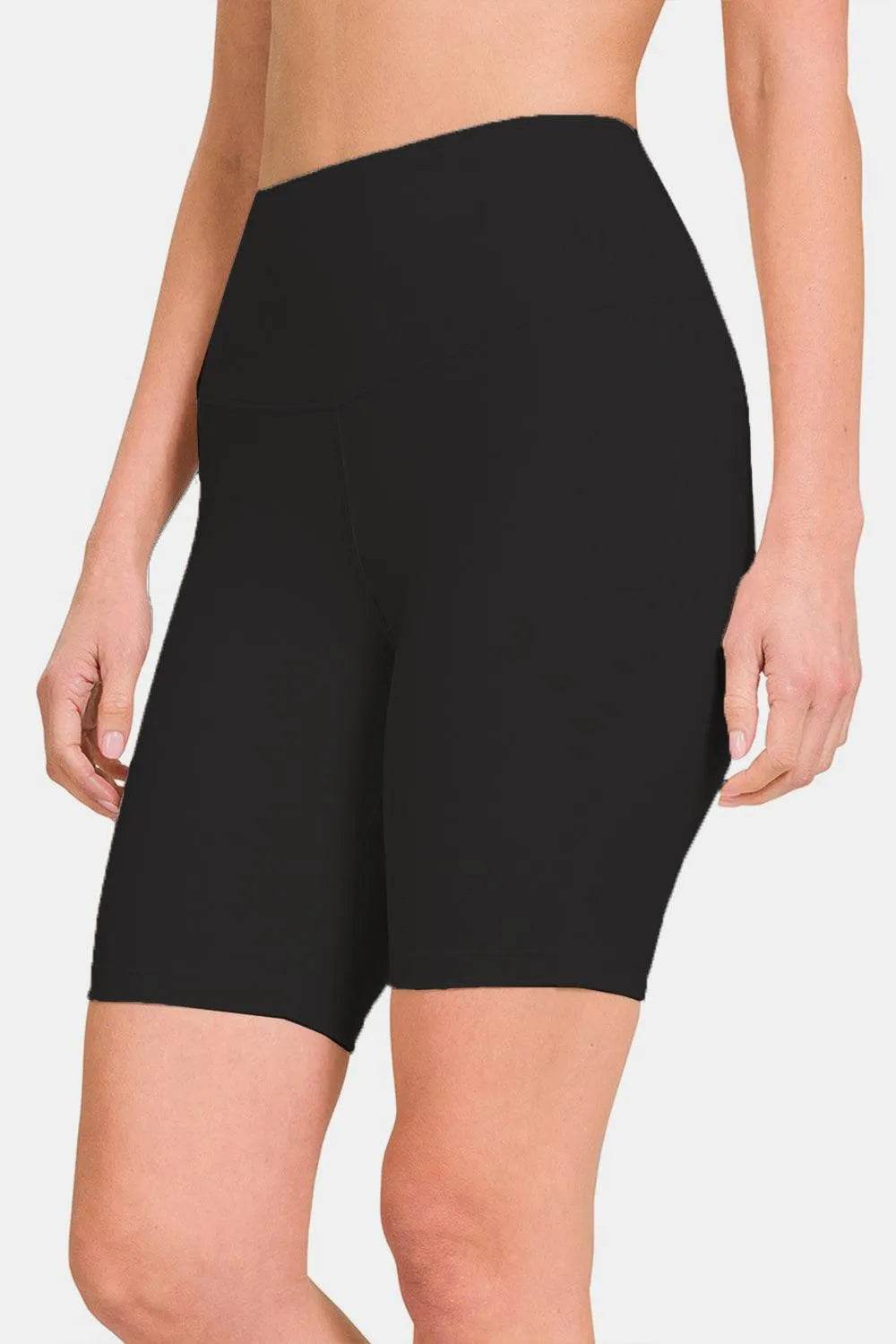 Bona Fide Fashion - High Waist Active Shorts - Women Fashion - Bona Fide Fashion