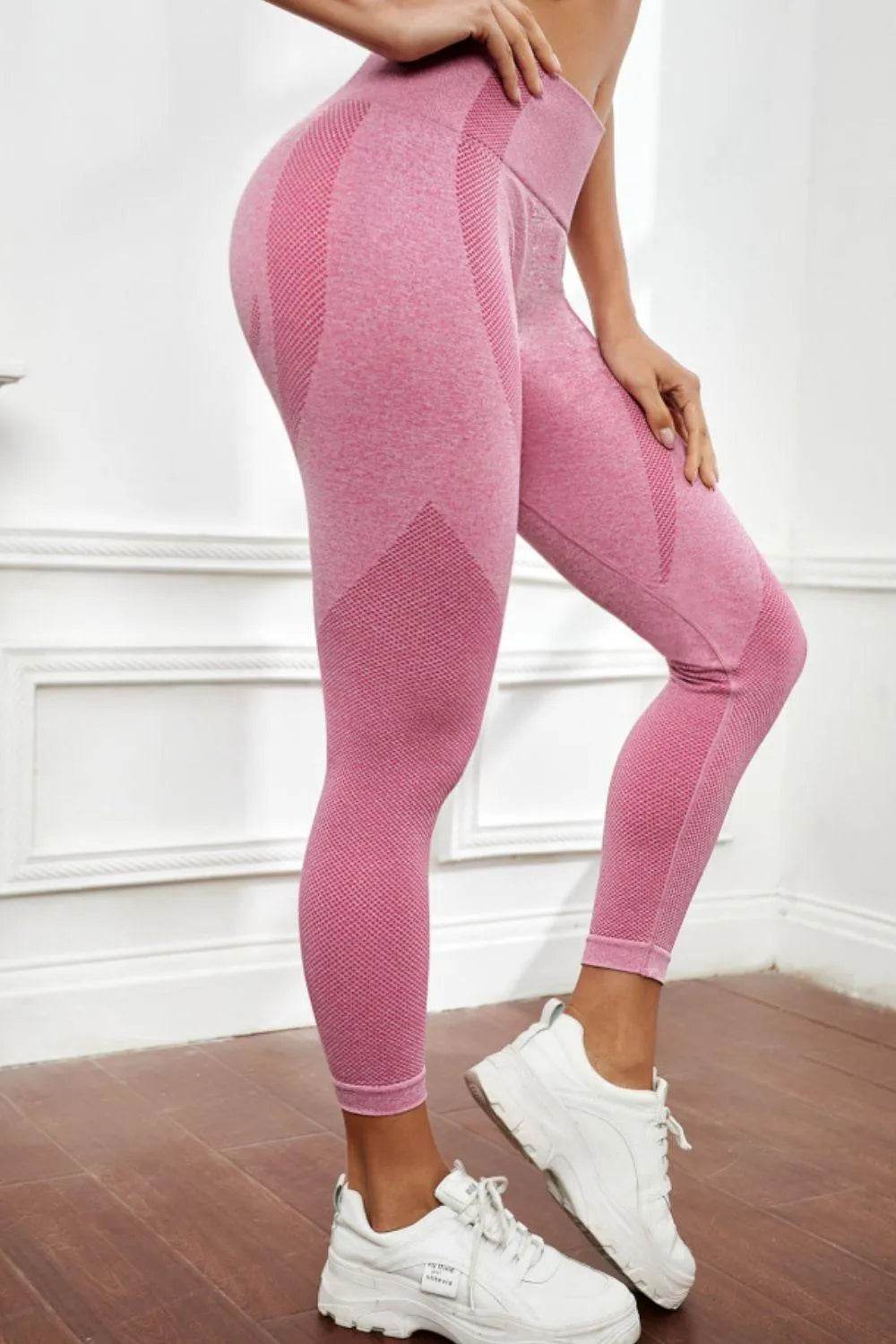 Bona Fide Fashion - High Waistband Long Active Pants - Women Fashion - Bona Fide Fashion