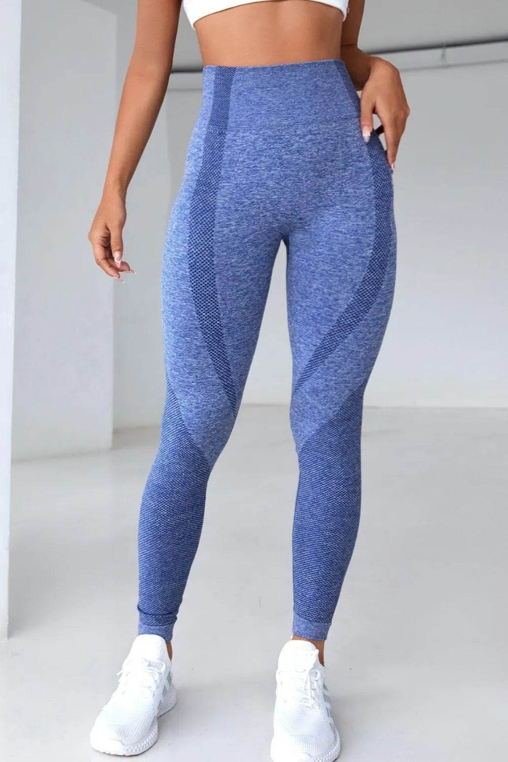 Bona Fide Fashion - High Waistband Long Active Pants - Women Fashion - Bona Fide Fashion