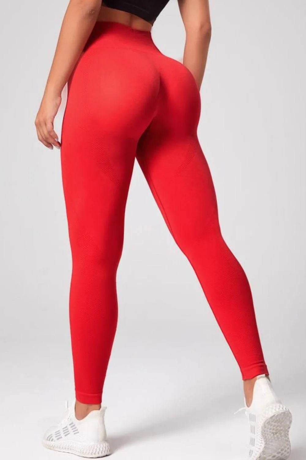 Bona Fide Fashion - High Waistband Long Active Pants - Women Fashion - Bona Fide Fashion