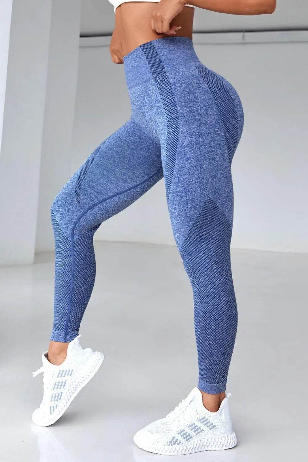 Bona Fide Fashion - High Waistband Long Active Pants - Women Fashion - Bona Fide Fashion