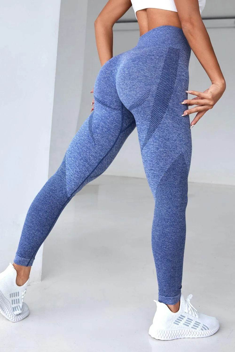 Bona Fide Fashion - High Waistband Long Active Pants - Women Fashion - Bona Fide Fashion