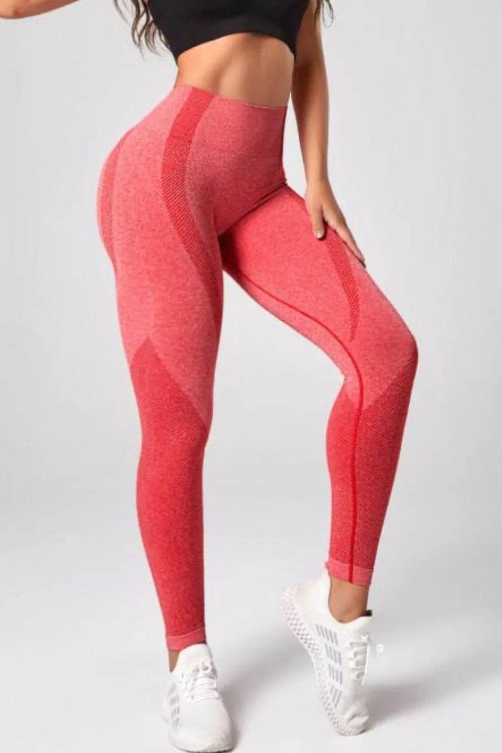 Bona Fide Fashion - High Waistband Long Active Pants - Women Fashion - Bona Fide Fashion