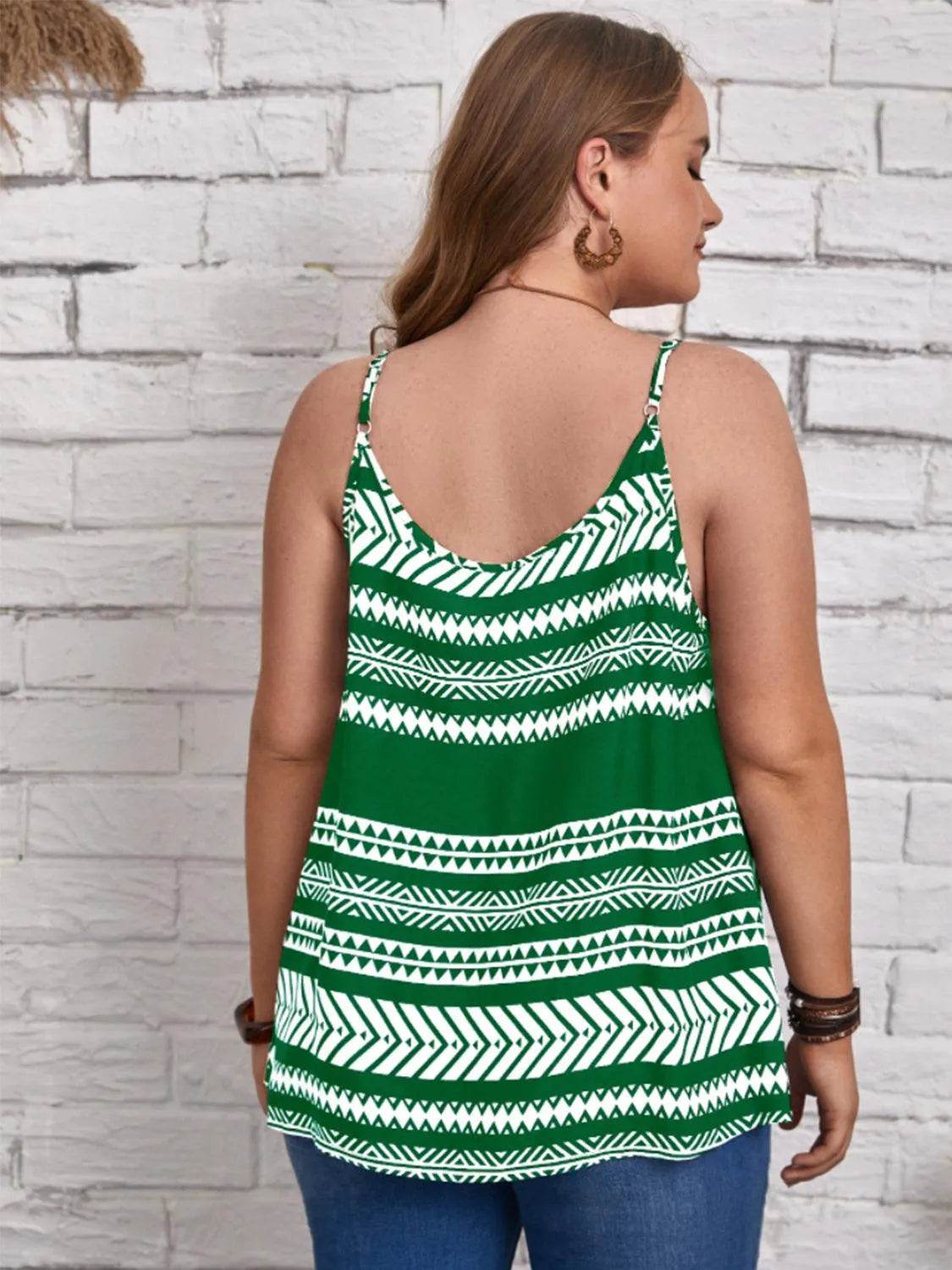 Bona Fide Fashion - Plus Size Scoop Neck Cami - Women Fashion - Bona Fide Fashion