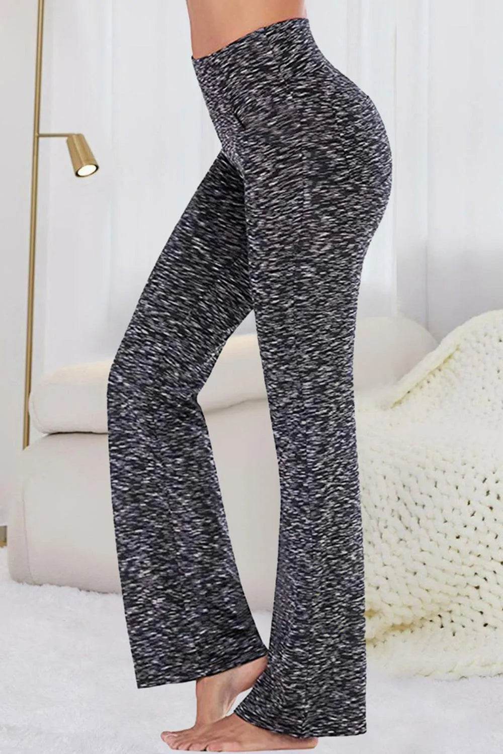 Bona Fide Fashion - Pocketed High Waist Active Pants - Women Fashion - Bona Fide Fashion