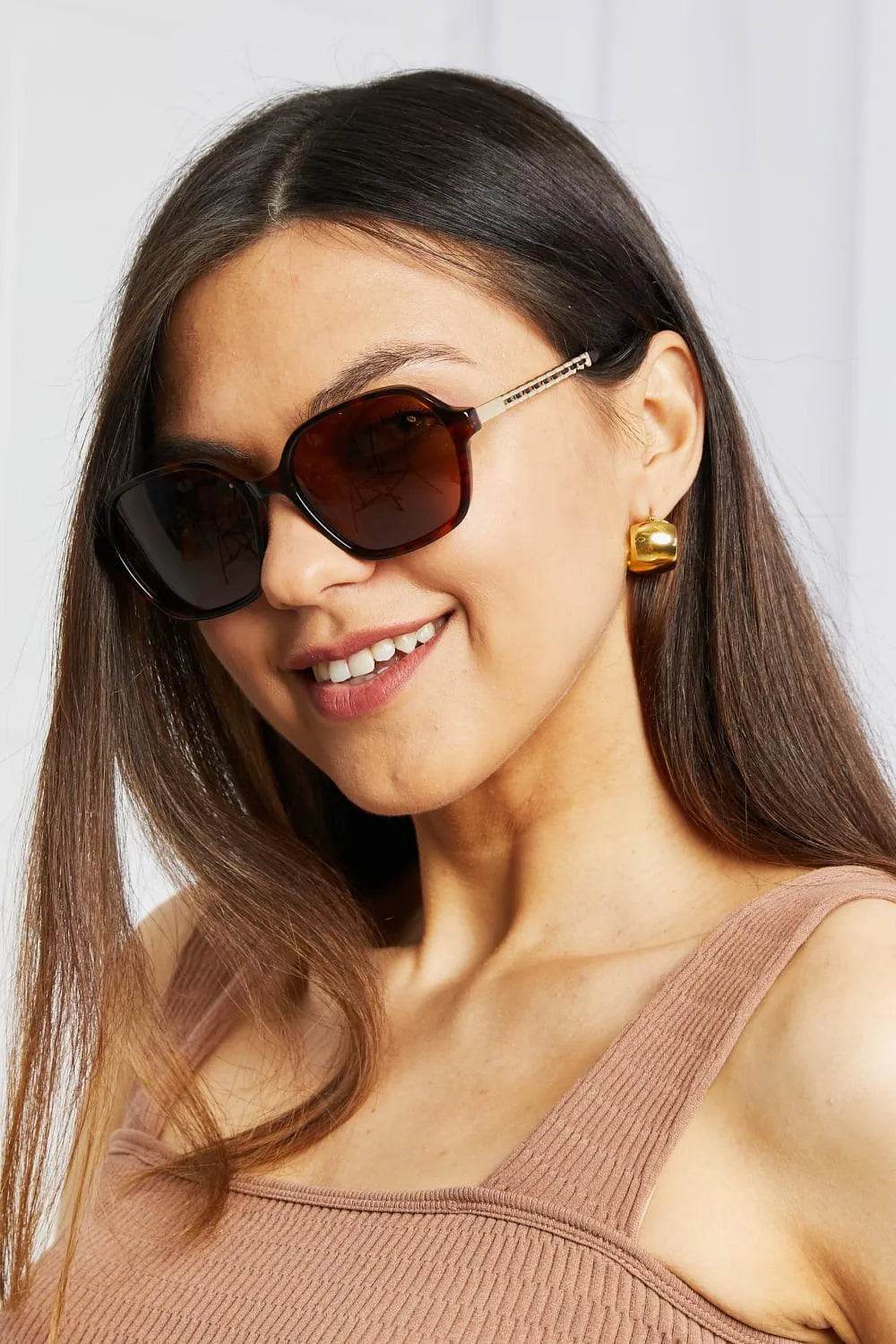 Bona Fide Fashion - Polarization Lens Full Rim Sunglasses - Women Fashion - Bona Fide Fashion
