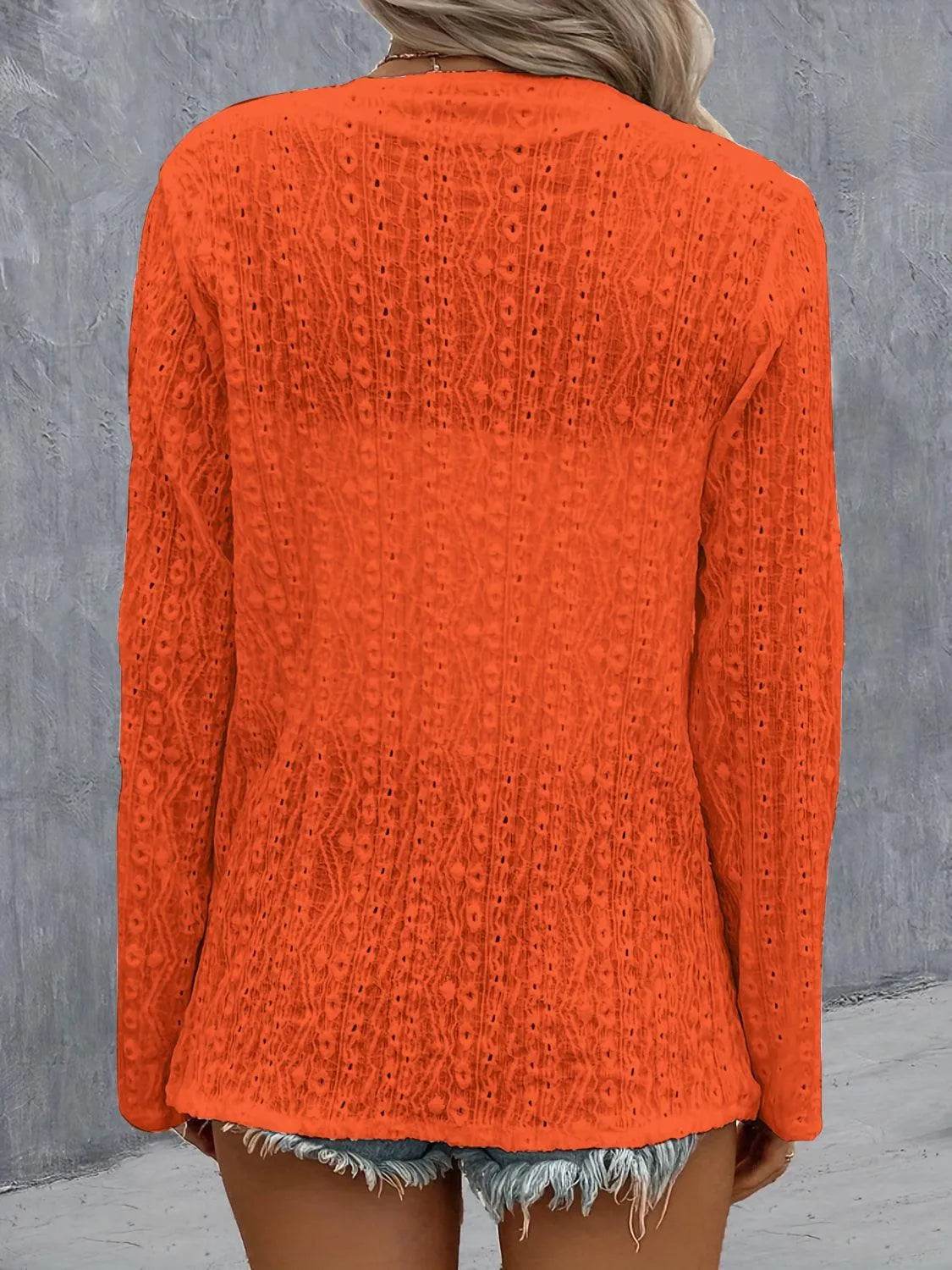 Bona Fide Fashion - Roll-Tab Sleeve Cardigan - Women Fashion - Bona Fide Fashion