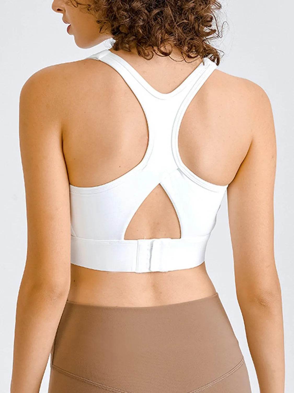 Square Neck Racerback Cropped Tank – Bold & Sporty Style | Bona Fide Fashion - Bona Fide Fashion