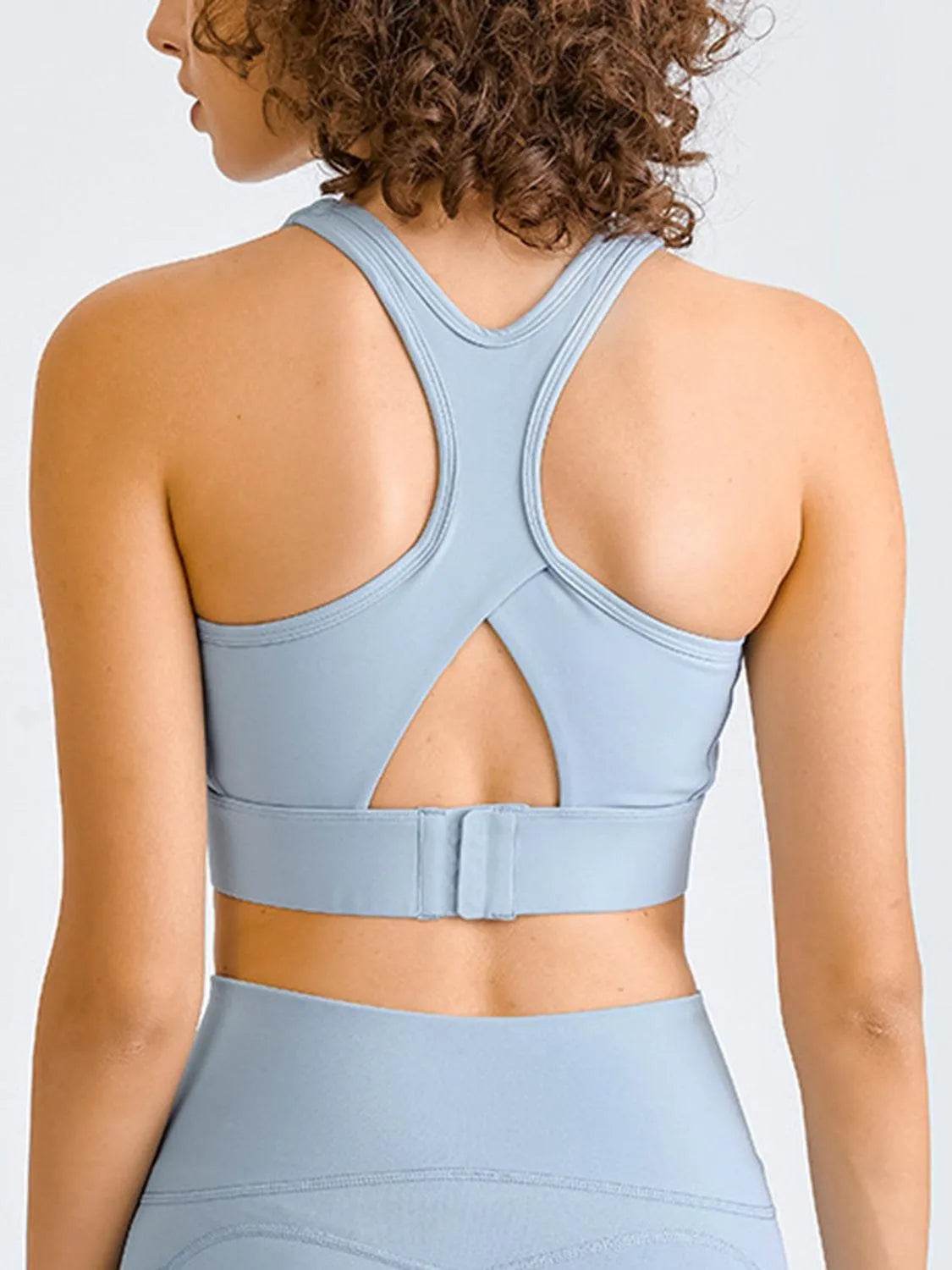 Square Neck Racerback Cropped Tank – Bold & Sporty Style | Bona Fide Fashion - Bona Fide Fashion