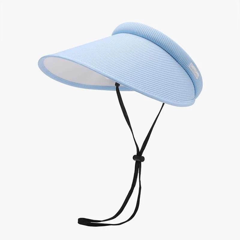 Bona Fide Fashion - Wide Brim PVC Sun Hat - Women Fashion - Bona Fide Fashion