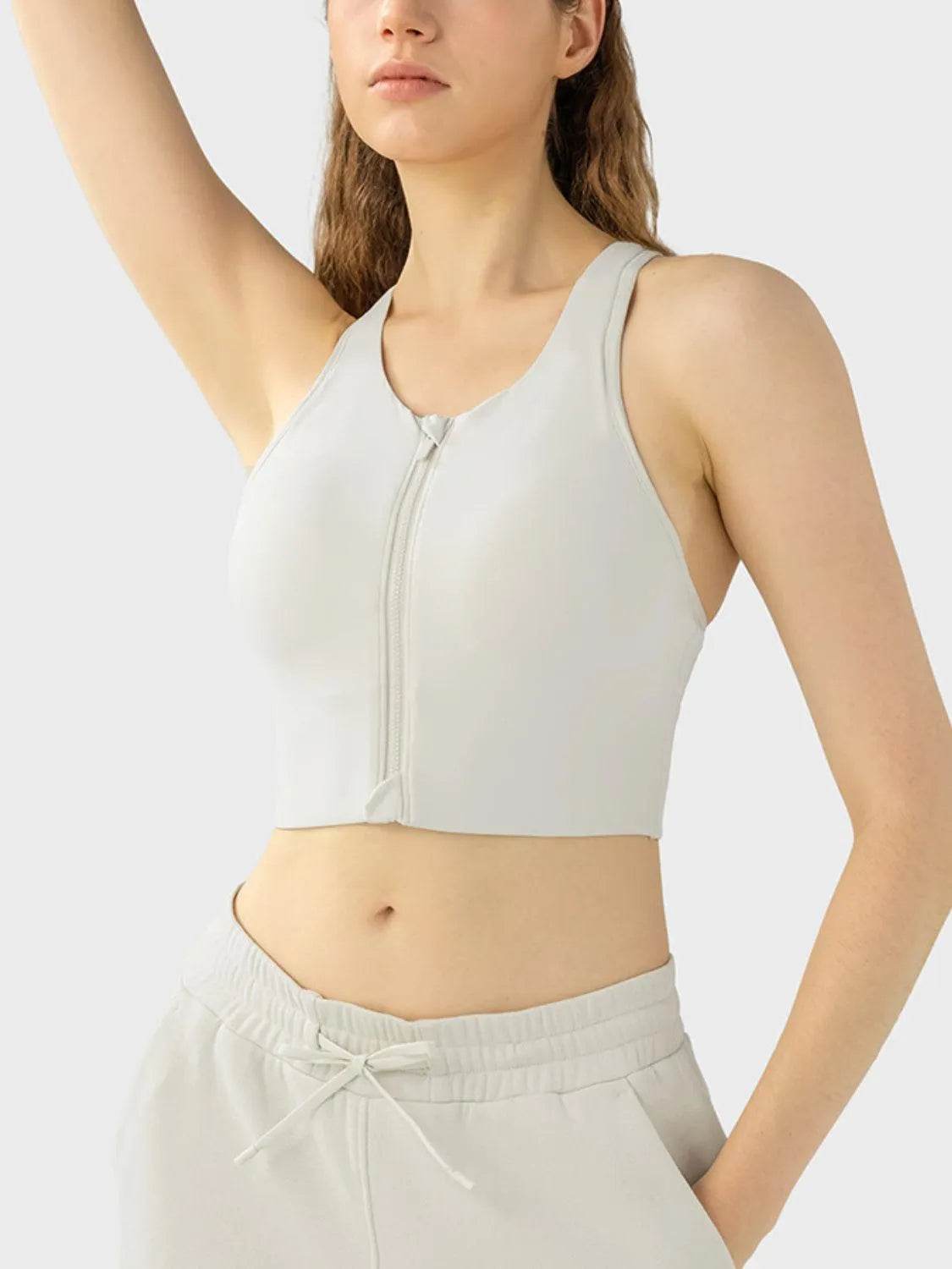 Bona Fide Fashion - Wide Strap Sport Bra - Women Fashion - Bona Fide Fashion