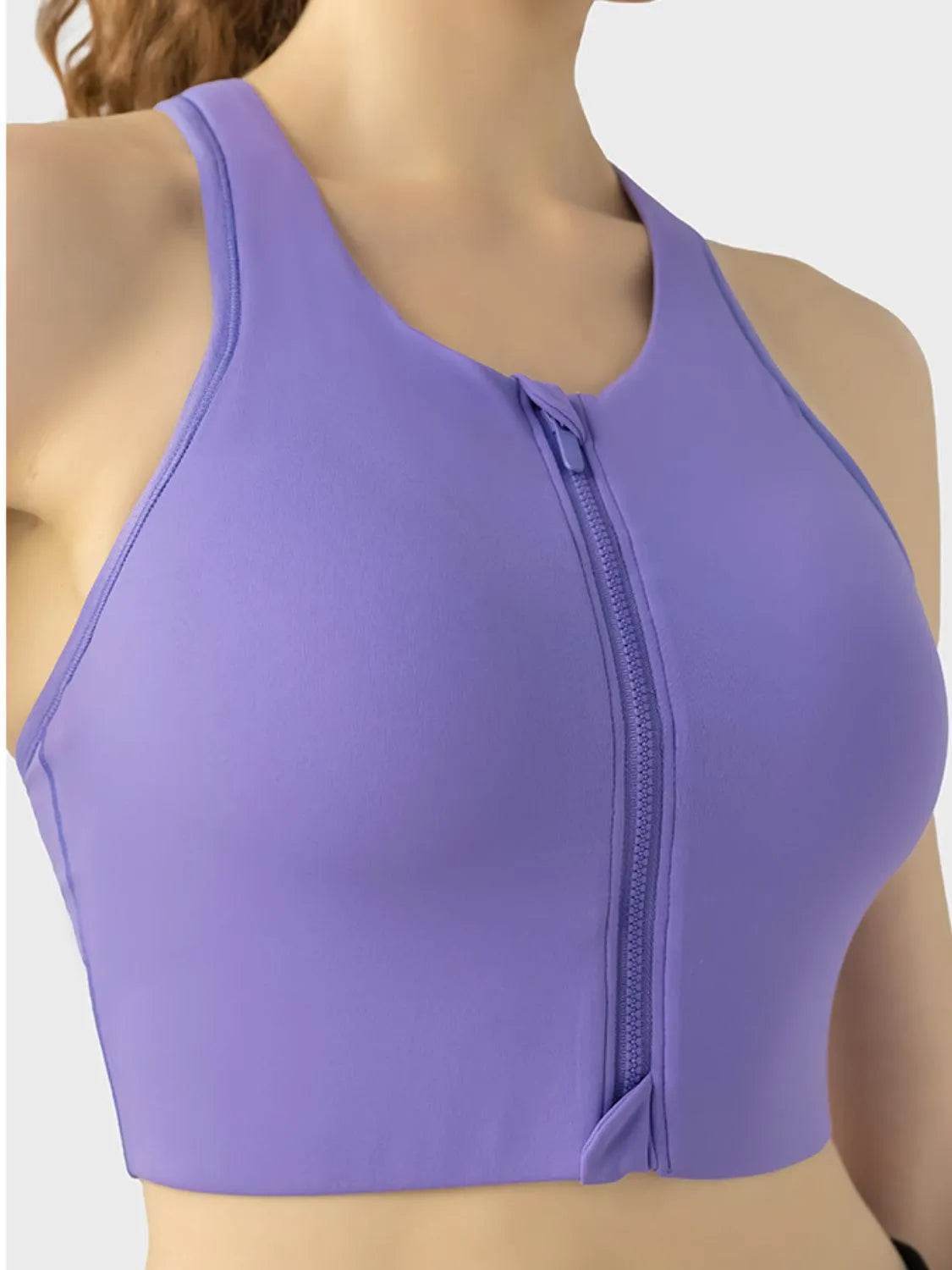 Bona Fide Fashion - Wide Strap Sport Bra - Women Fashion - Bona Fide Fashion