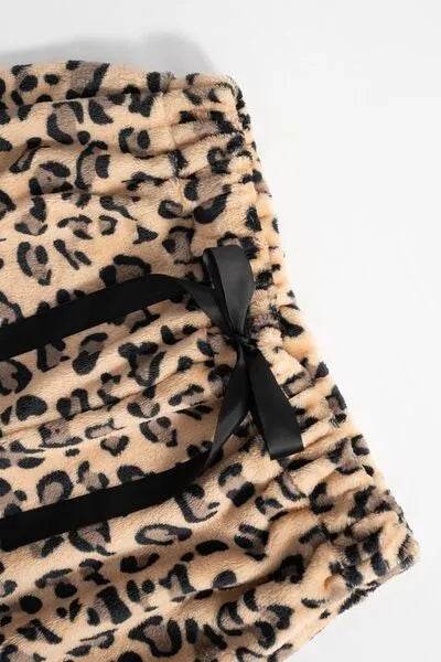 Leopard Wide Leg Pants - Bona Fide Fashion