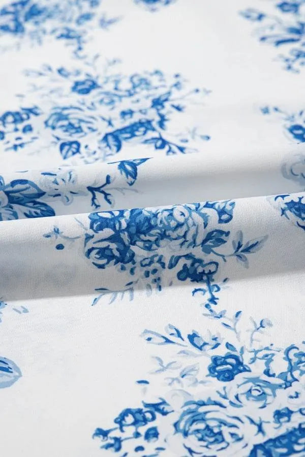 Split Asymmetrical Ruffled Printed Skirt - Bona Fide Fashion