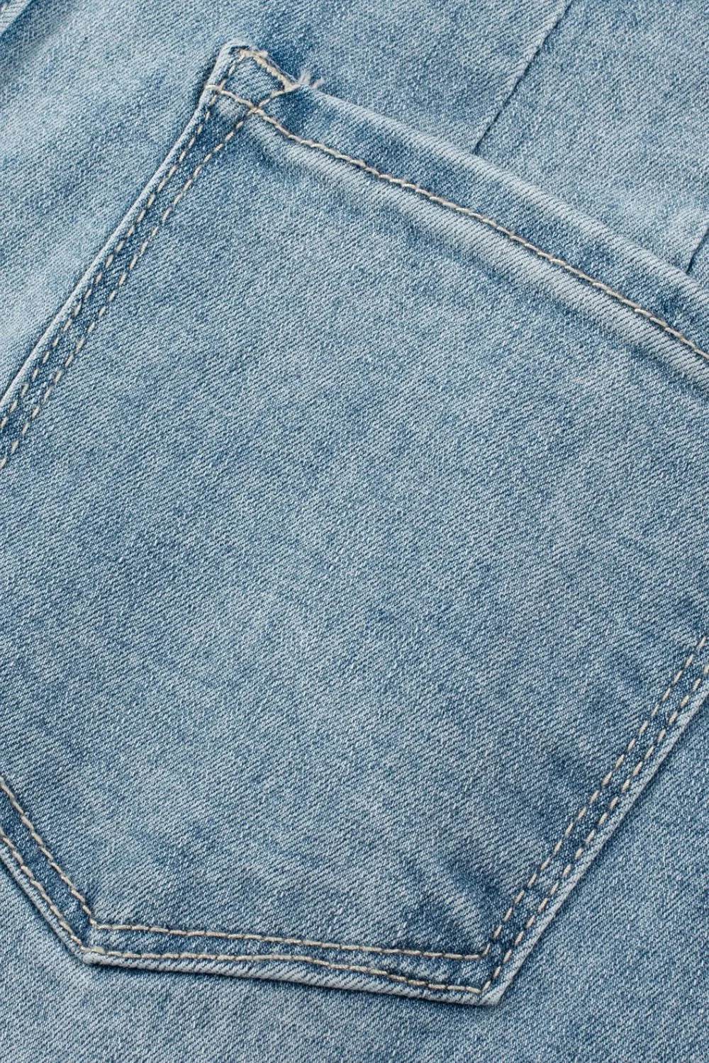 Button Fly High Waist Jeans - Bona Fide Fashion