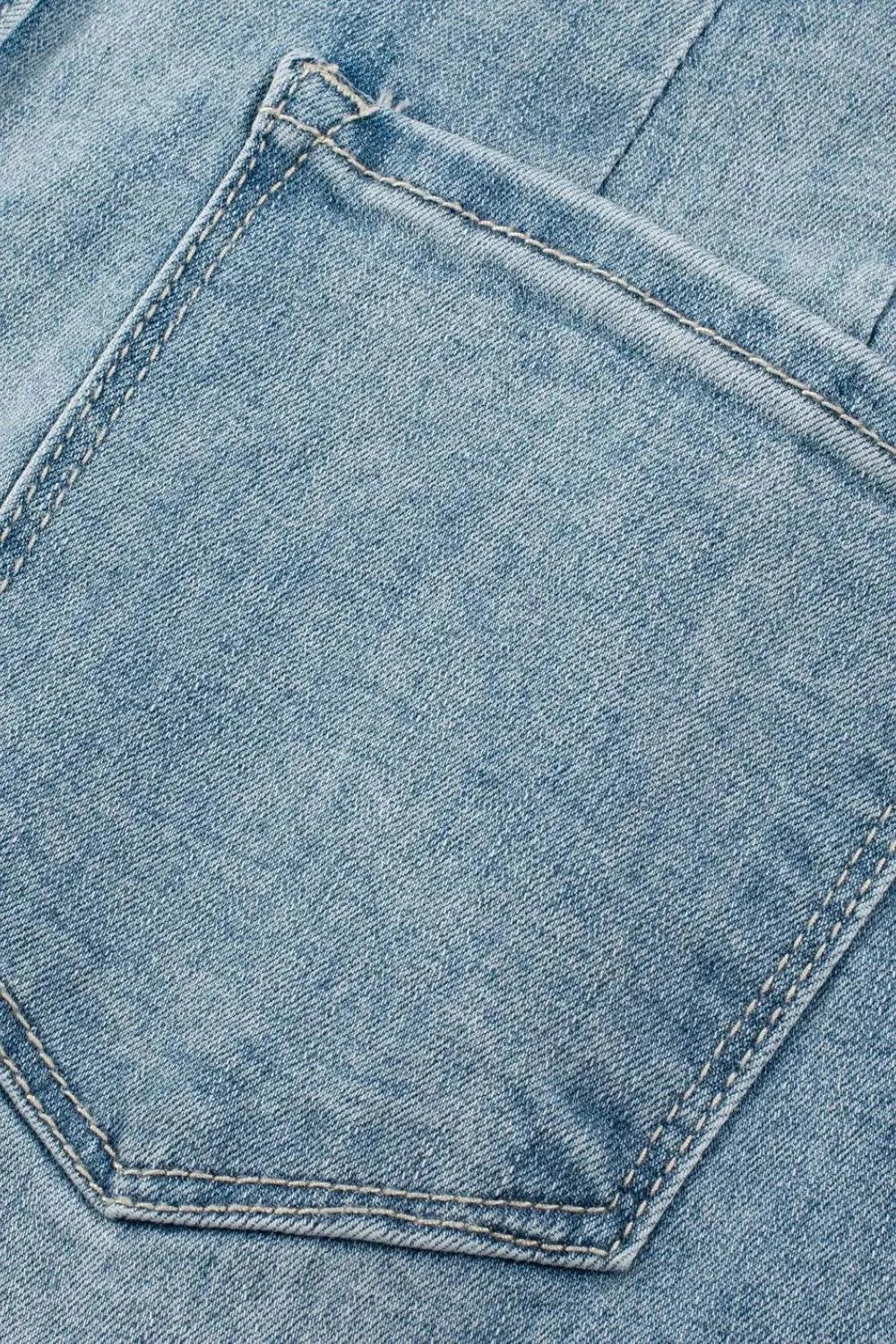 Button Fly High Waist Jeans - Bona Fide Fashion