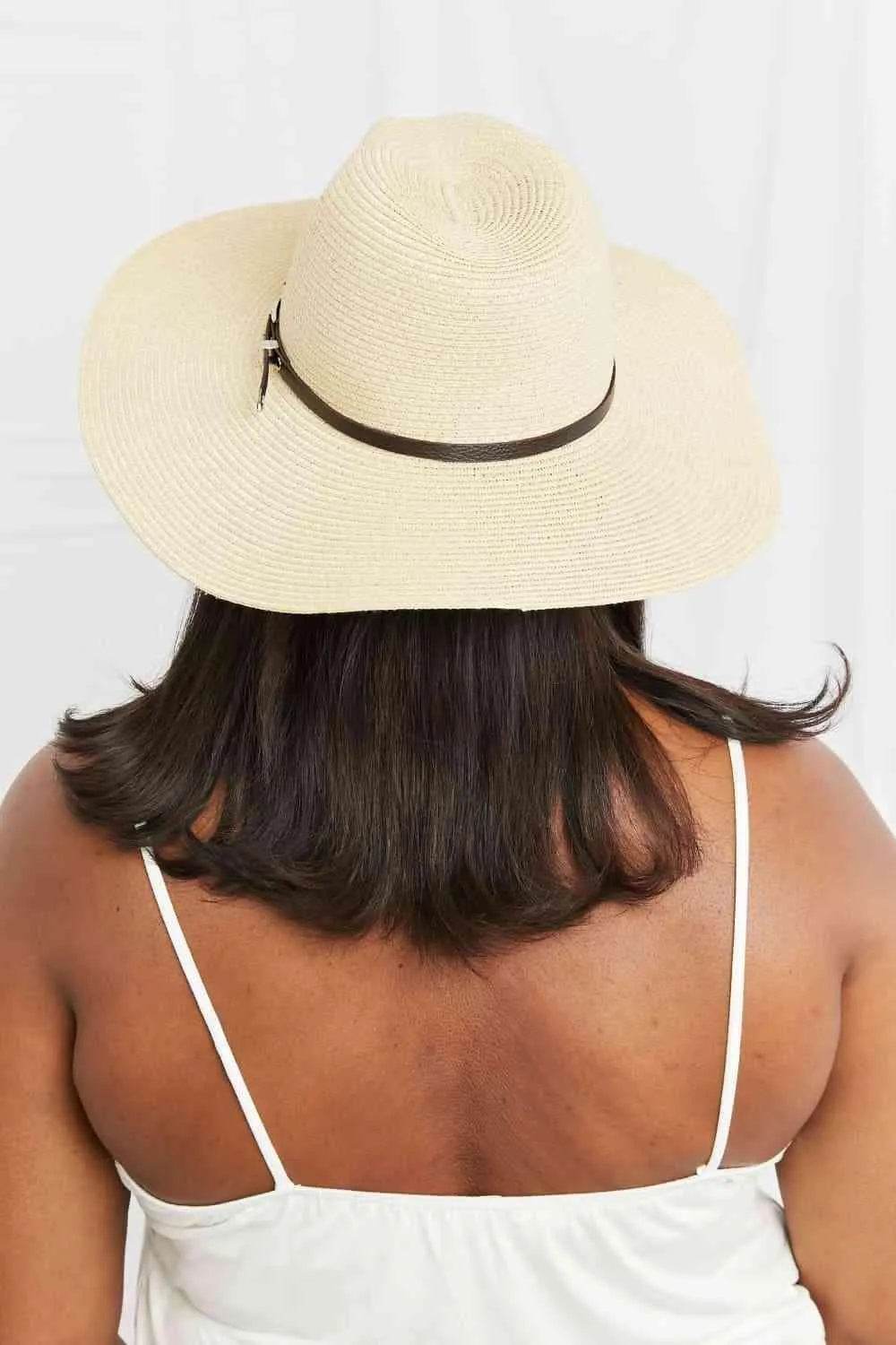 Fame Boho Summer Straw Fedora Hat - Bona Fide Fashion