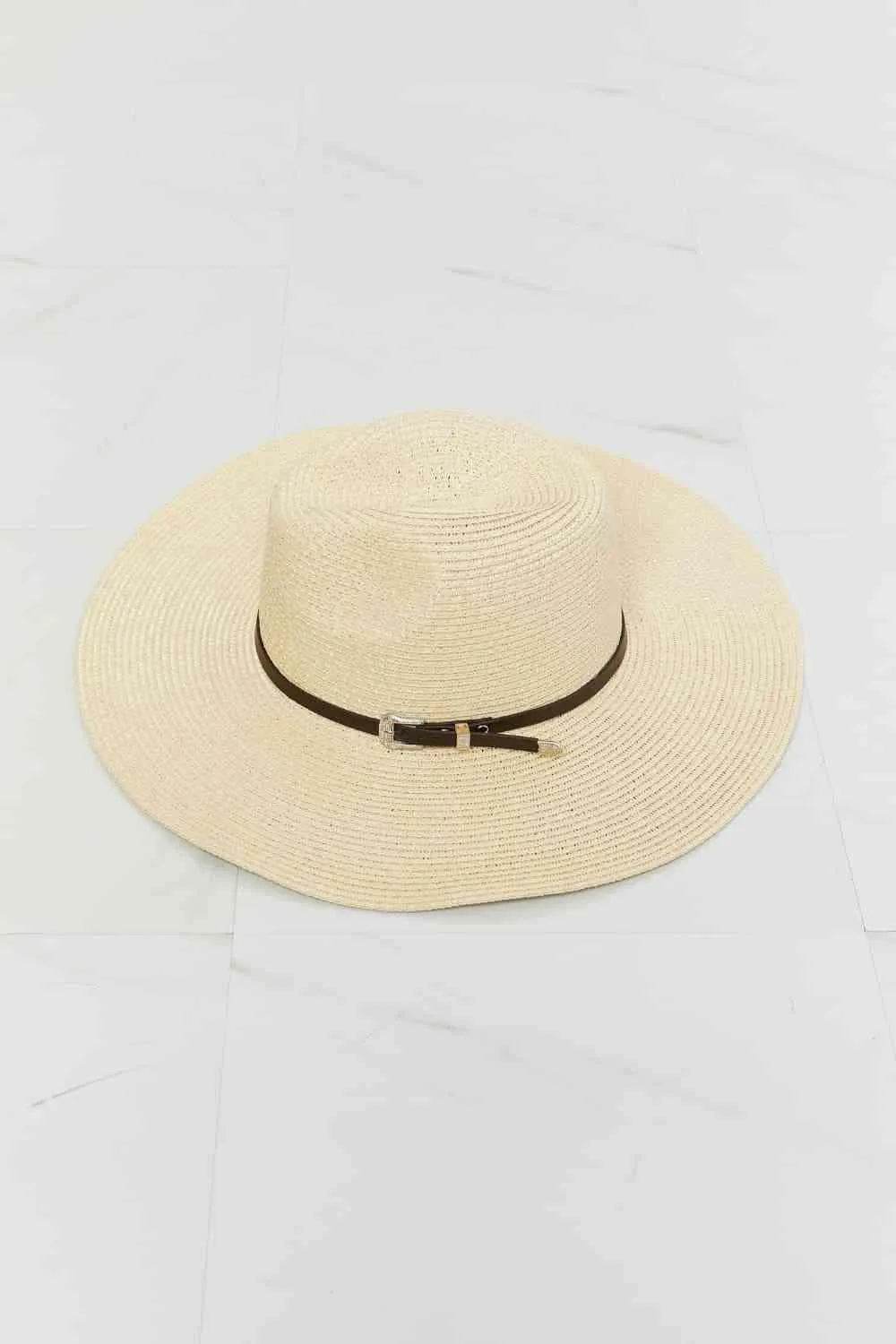 Fame Boho Summer Straw Fedora Hat - Bona Fide Fashion