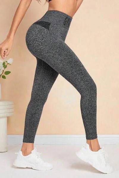 GYM WEAR High Waist Active Leggings - Bona Fide Fashion