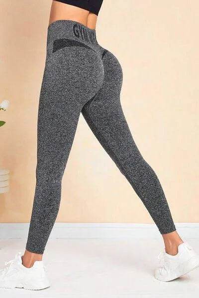 GYM WEAR High Waist Active Leggings - Bona Fide Fashion