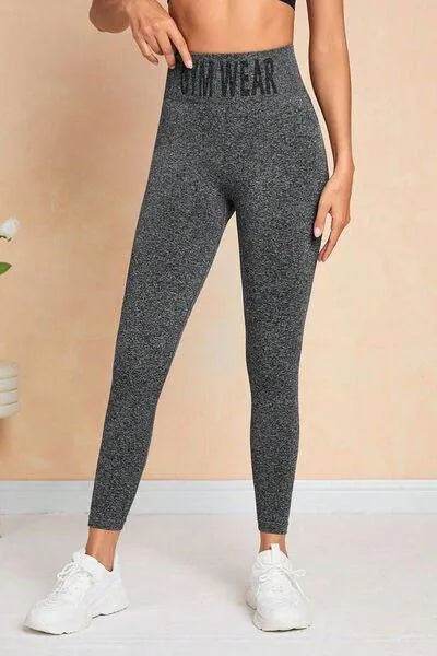 GYM WEAR High Waist Active Leggings - Bona Fide Fashion