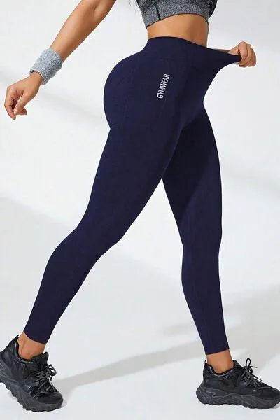 High Waist Active Leggings - Bona Fide Fashion