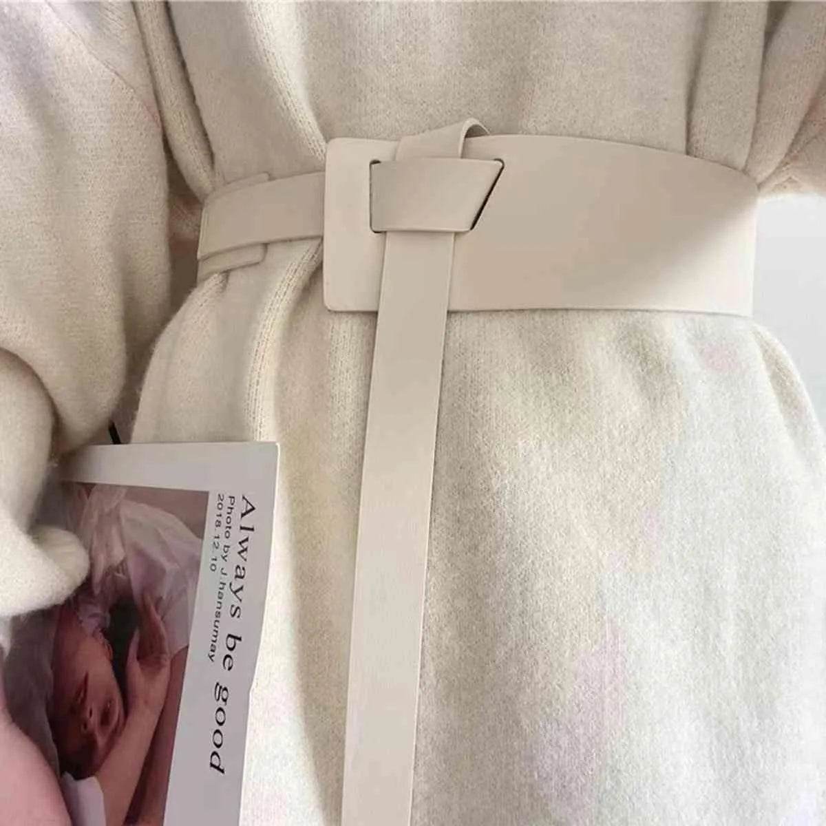Knot Detail PU Belt - Bona Fide Fashion