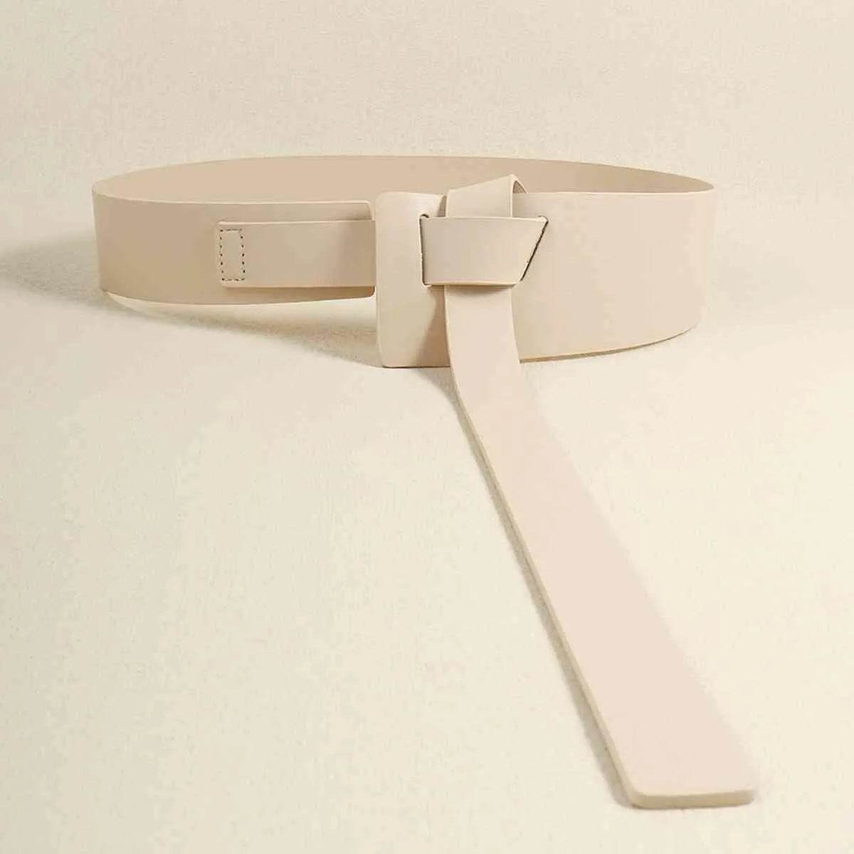 Knot Detail PU Belt - Bona Fide Fashion