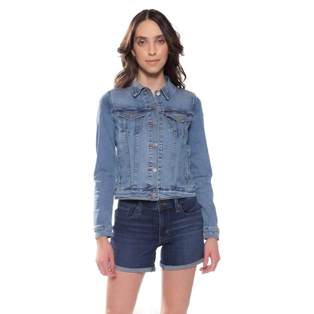Levi's Women's Original Trucker Jacket, Jeanie, Medium - Bona Fide Fashion