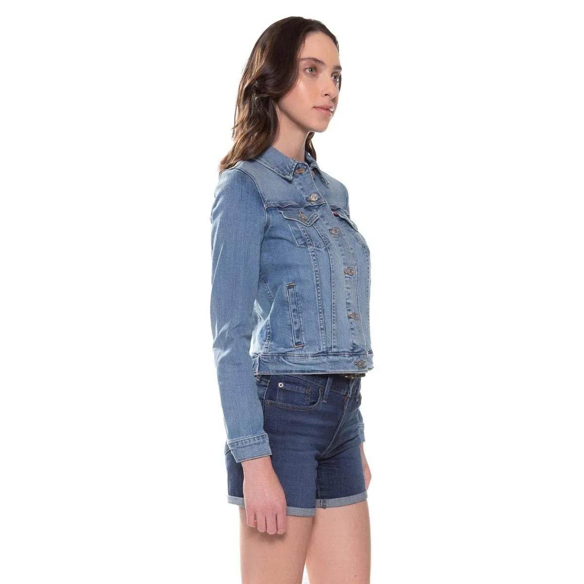 Levi's Women's Original Trucker Jacket, Jeanie, Medium - Bona Fide Fashion