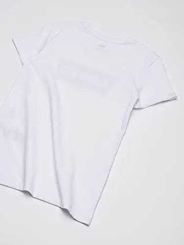Levi's Women's Perfect Tee-Shirt, Core Housemark White, Small - Bona Fide Fashion