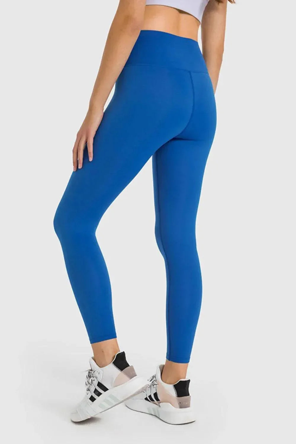 Millennia High Waist Ankle-Length Yoga Leggings - Bona Fide Fashion