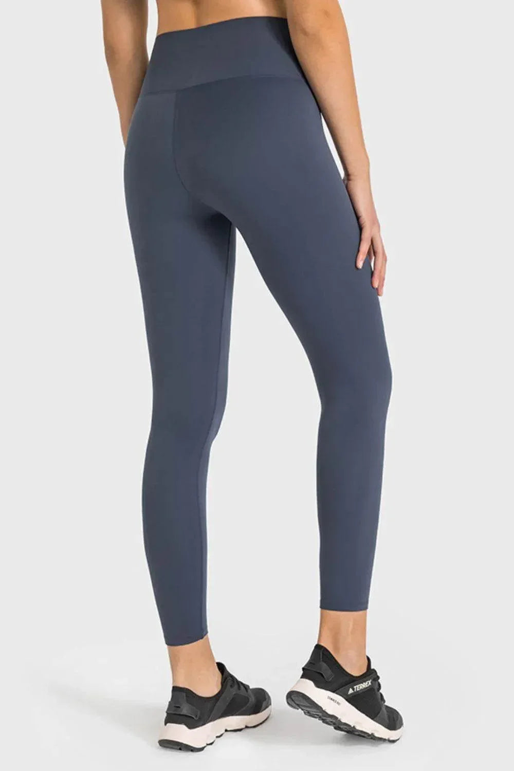 Millennia High Waist Ankle-Length Yoga Leggings - Bona Fide Fashion