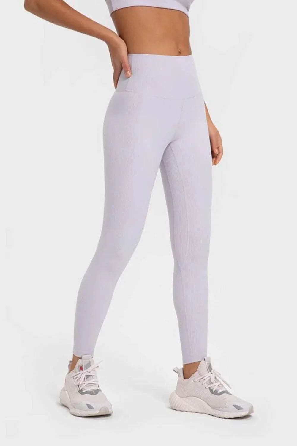 Millennia Highly Stretchy Wide Waistband Yoga Leggings - Bona Fide Fashion
