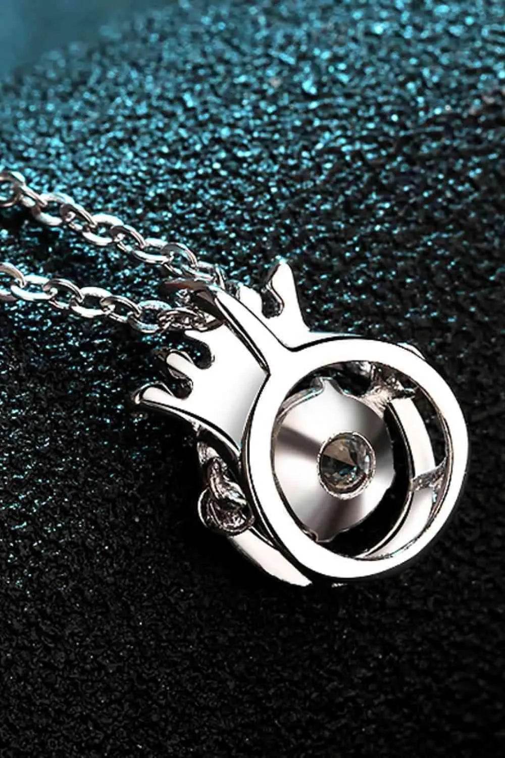 Moissanite 925 Sterling Silver Necklace - Bona Fide Fashion