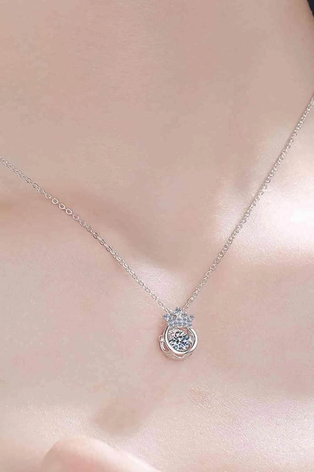 Moissanite 925 Sterling Silver Necklace - Bona Fide Fashion