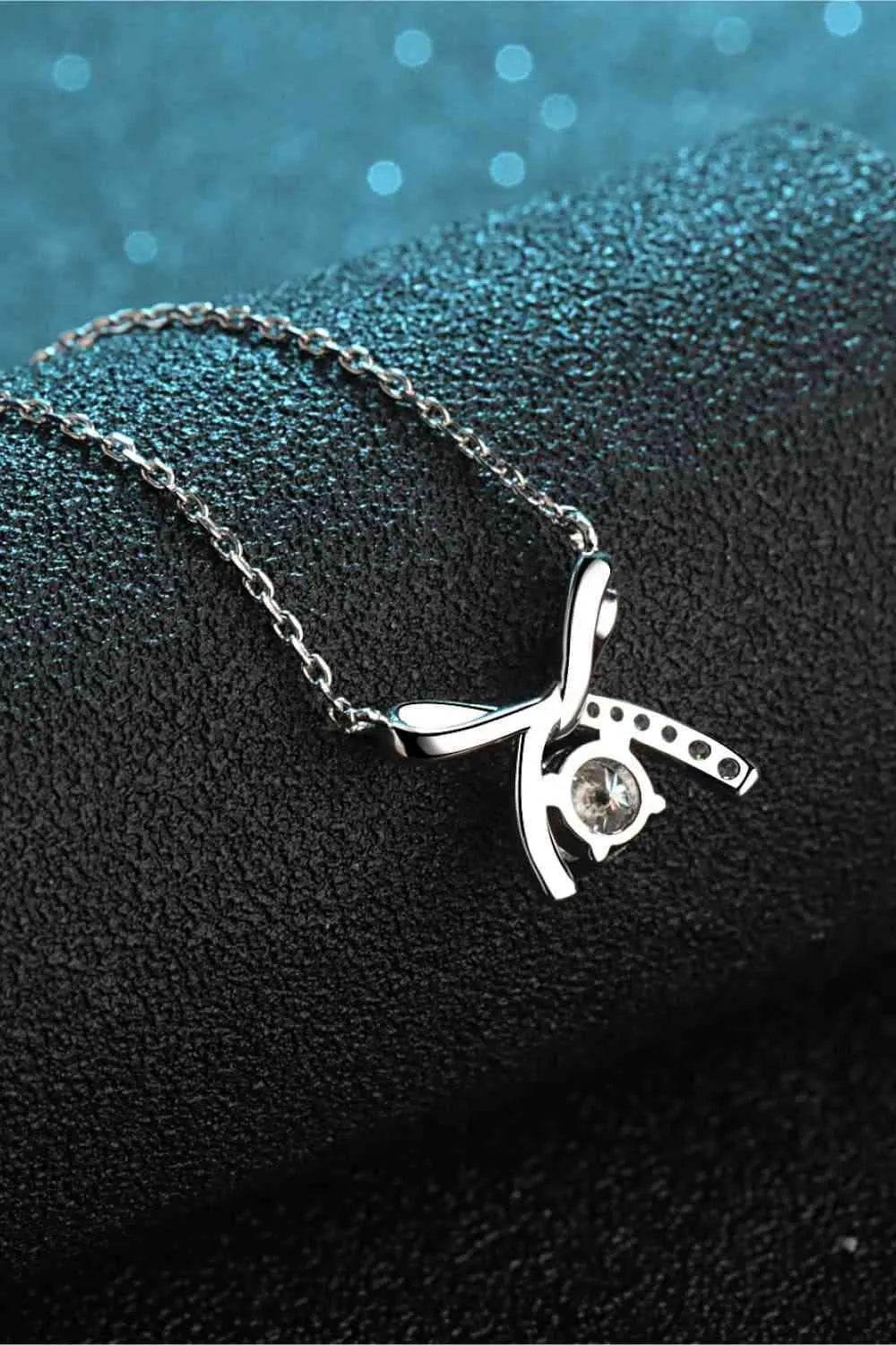 Moissanite 925 Sterling Silver Necklace - Bona Fide Fashion