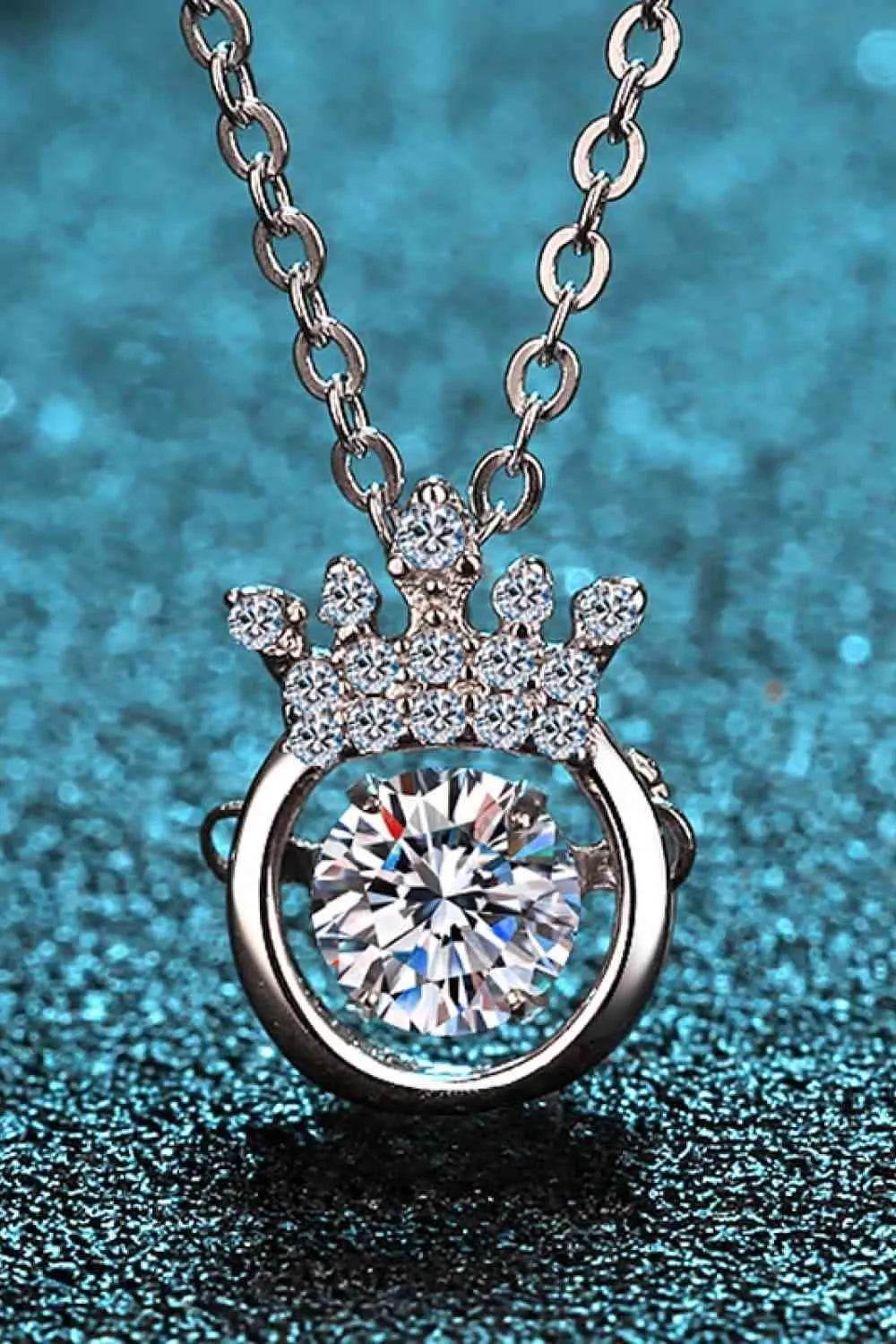Moissanite 925 Sterling Silver Necklace - Bona Fide Fashion