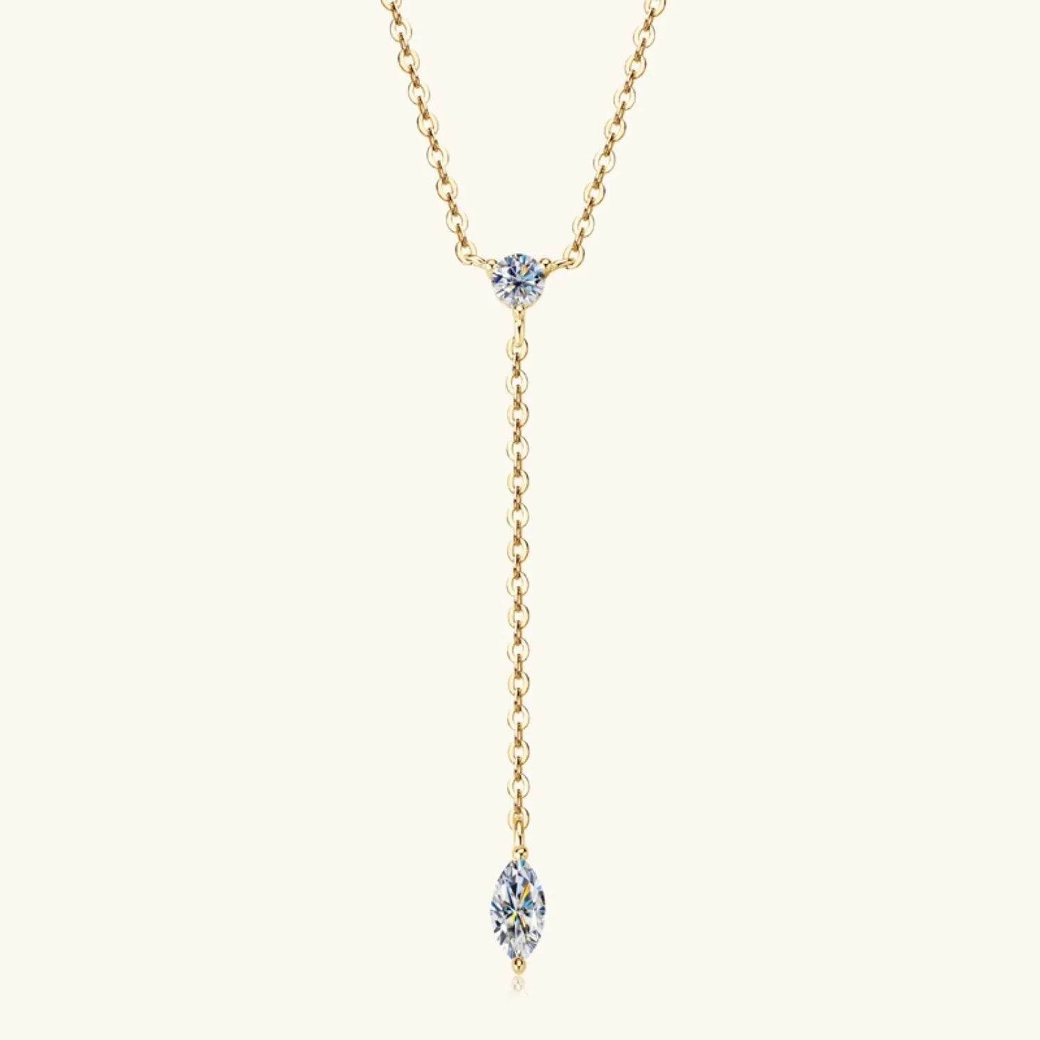 Moissanite 925 Sterling Silver Necklace - Bona Fide Fashion