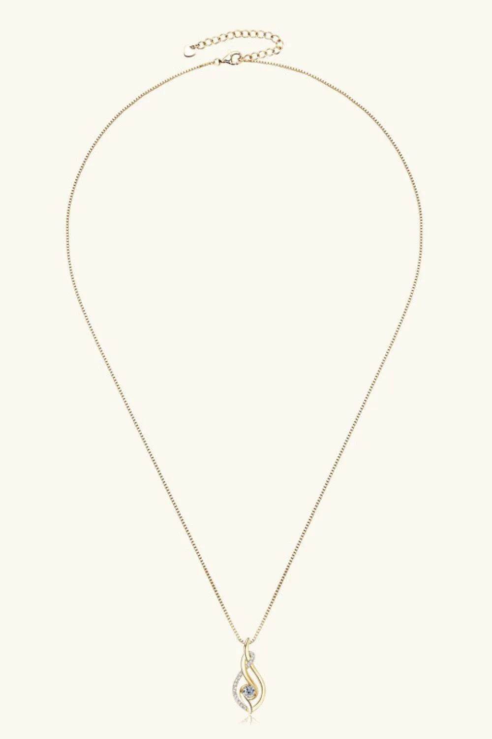 Moissanite 925 Sterling Silver Necklace - Bona Fide Fashion