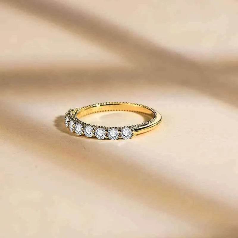 Moissanite 925 Sterling Silver Ring - Bona Fide Fashion