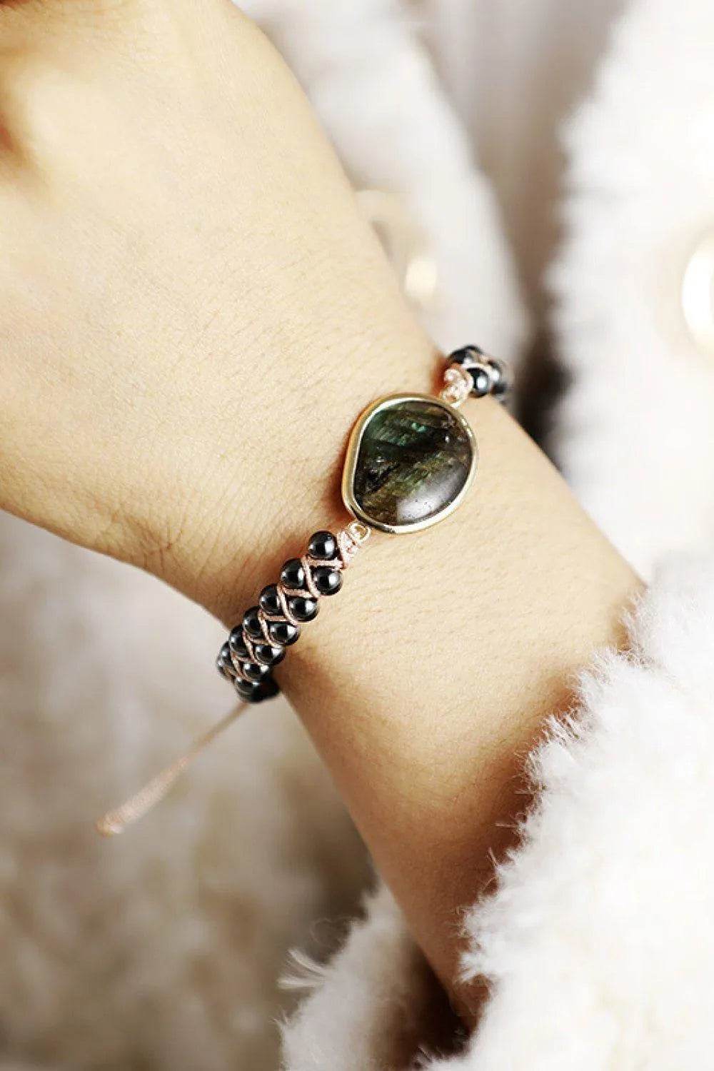Natural Stone Beaded Bracelet - Bona Fide Fashion