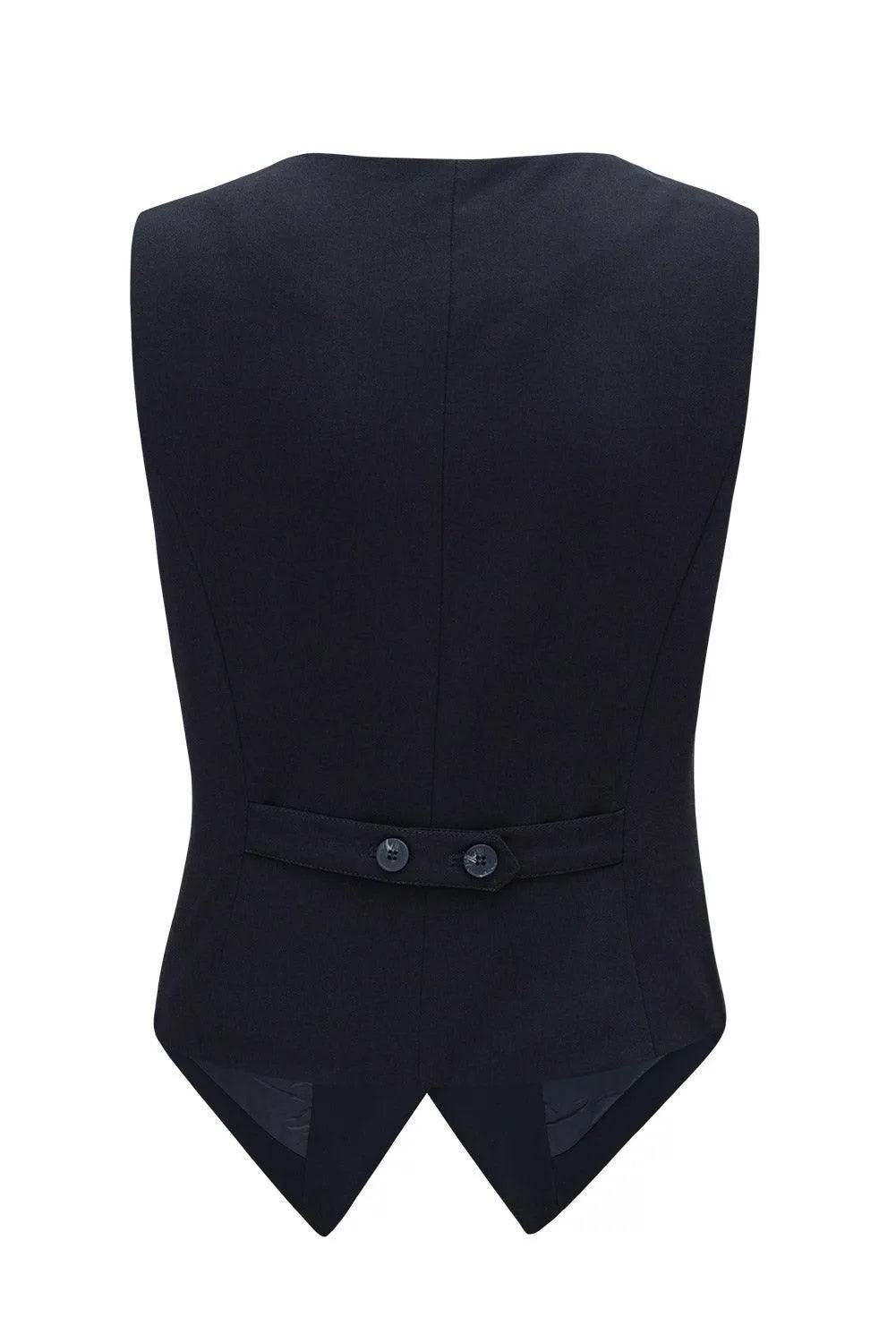 Pocketed Button Up Vest - Bona Fide Fashion