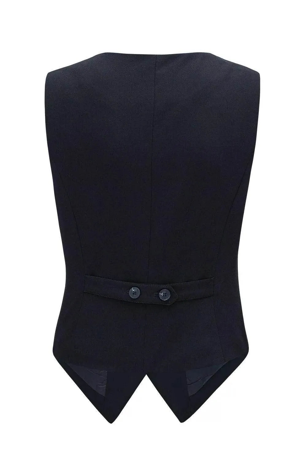 Pocketed Button Up Vest - Bona Fide Fashion