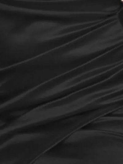 Ruched Spaghetti strap Wrap Dress - Bona Fide Fashion