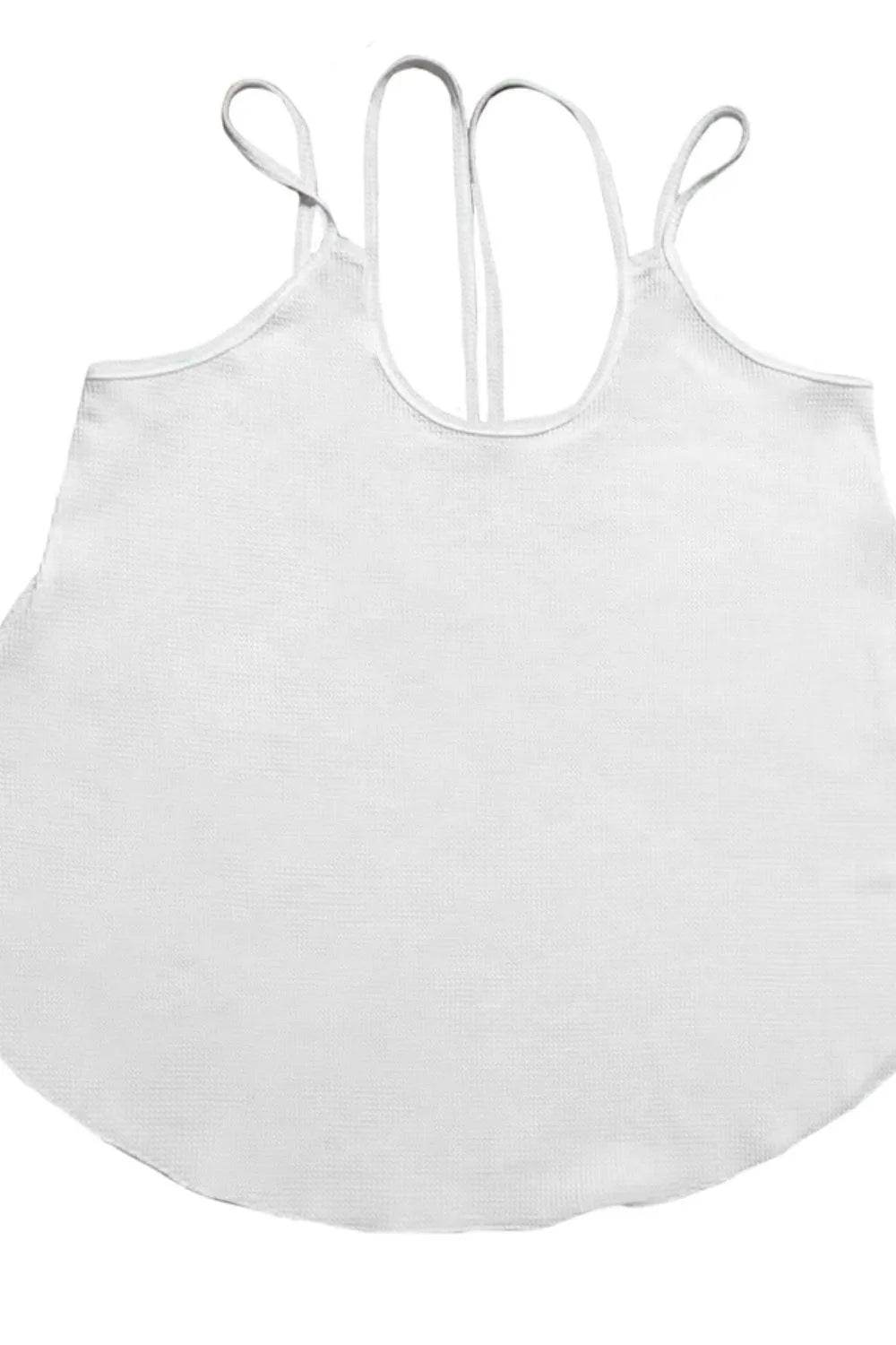 Scoop Neck Double Strap Cami – Lightweight Layering Tank Top for Women - Bona Fide Fashion