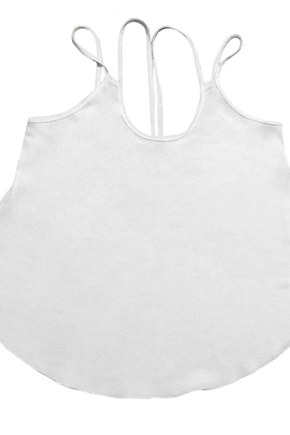 Scoop Neck Double Strap Cami – Lightweight Layering Tank Top for Women - Bona Fide Fashion