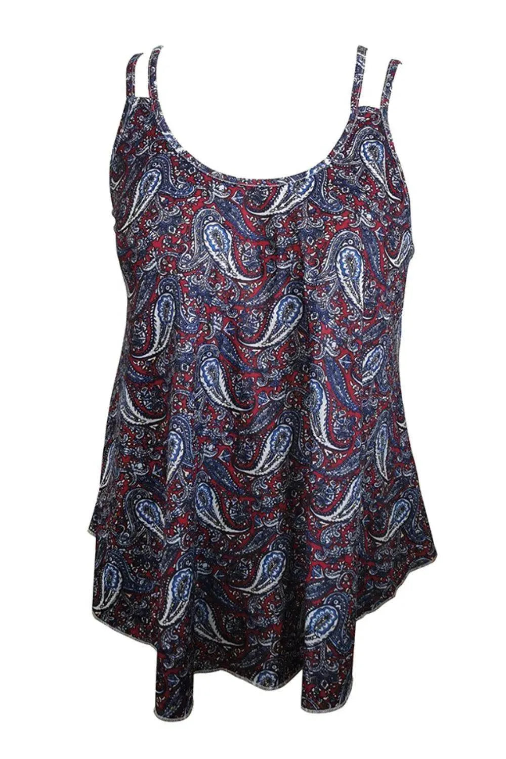 Scoop Neck Double Strap Cami – Lightweight Layering Tank Top for Women - Bona Fide Fashion