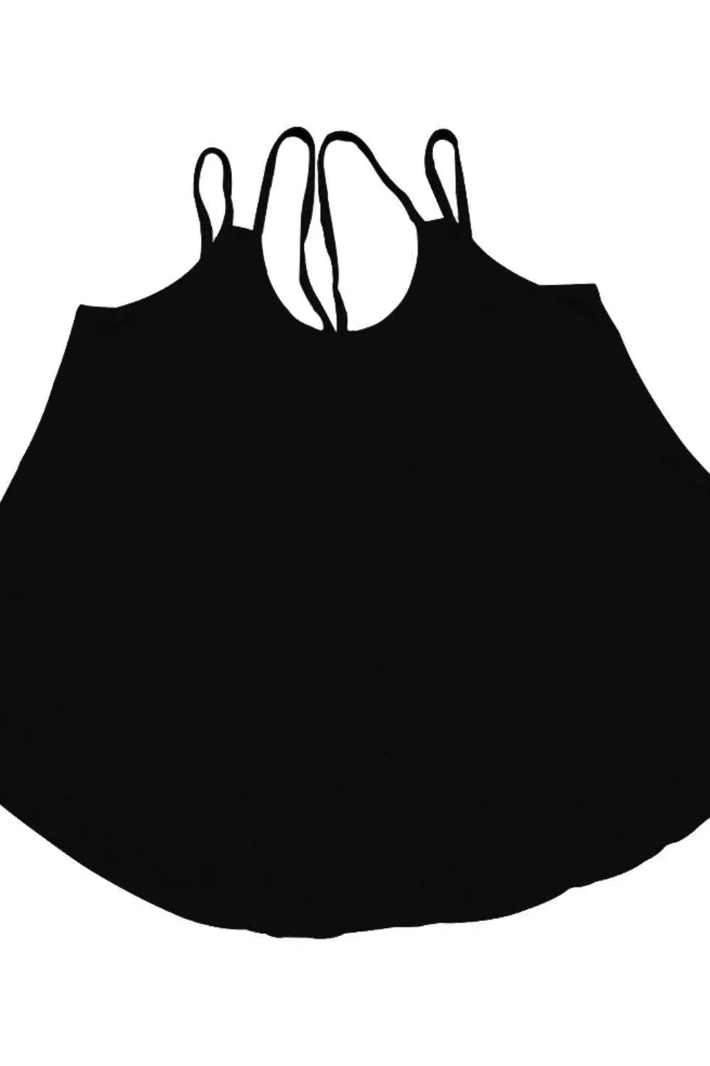 Scoop Neck Double Strap Cami – Lightweight Layering Tank Top for Women - Bona Fide Fashion