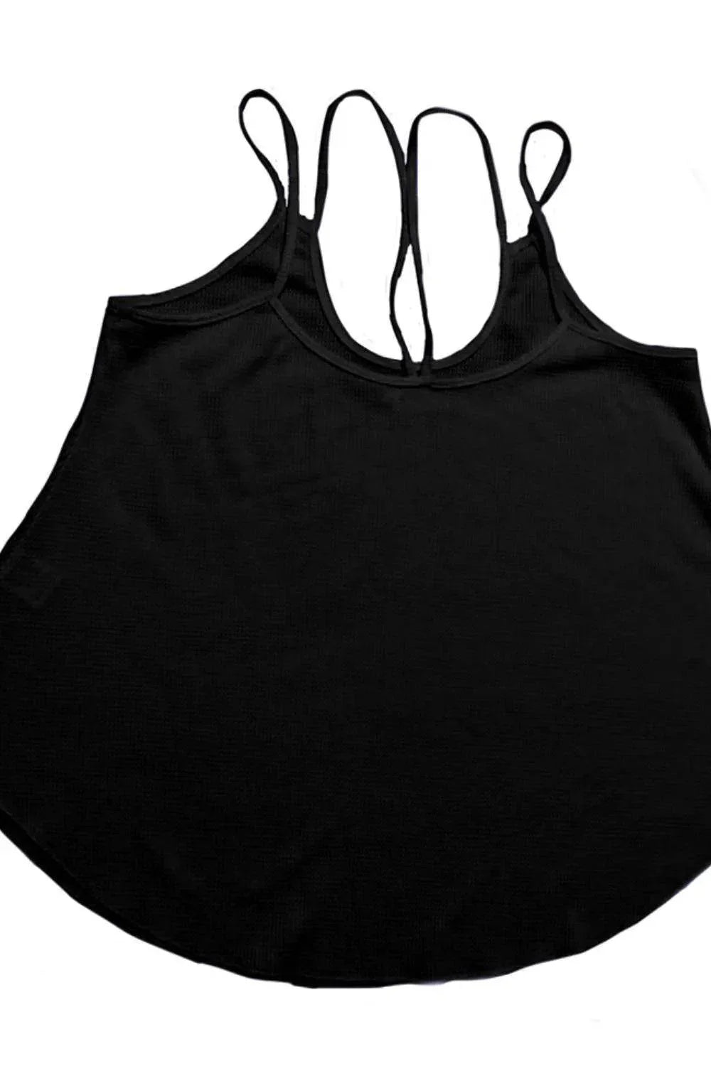 Scoop Neck Double Strap Cami – Lightweight Layering Tank Top for Women - Bona Fide Fashion